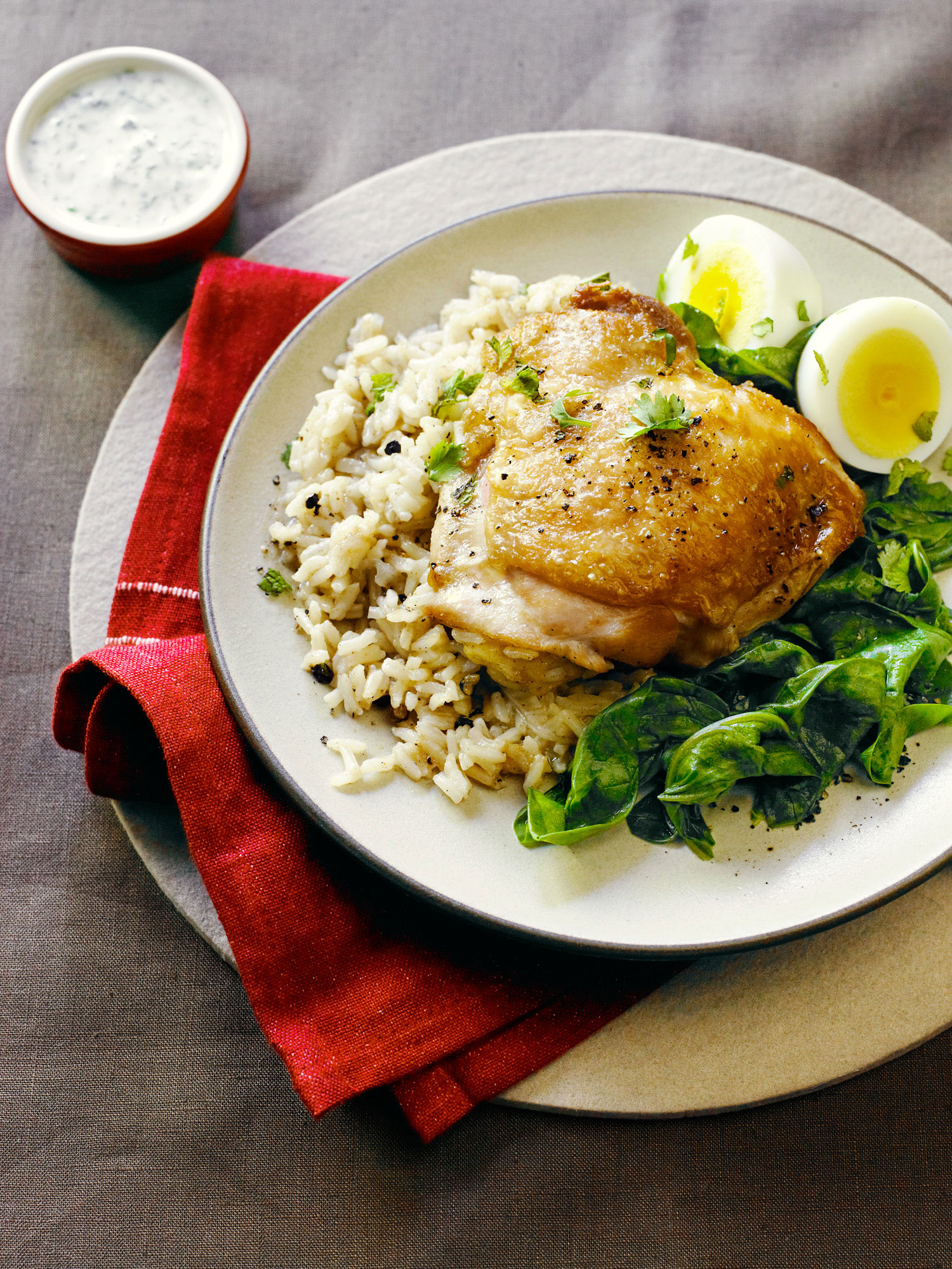 spiced-chicken-pilaf-with-eggs
