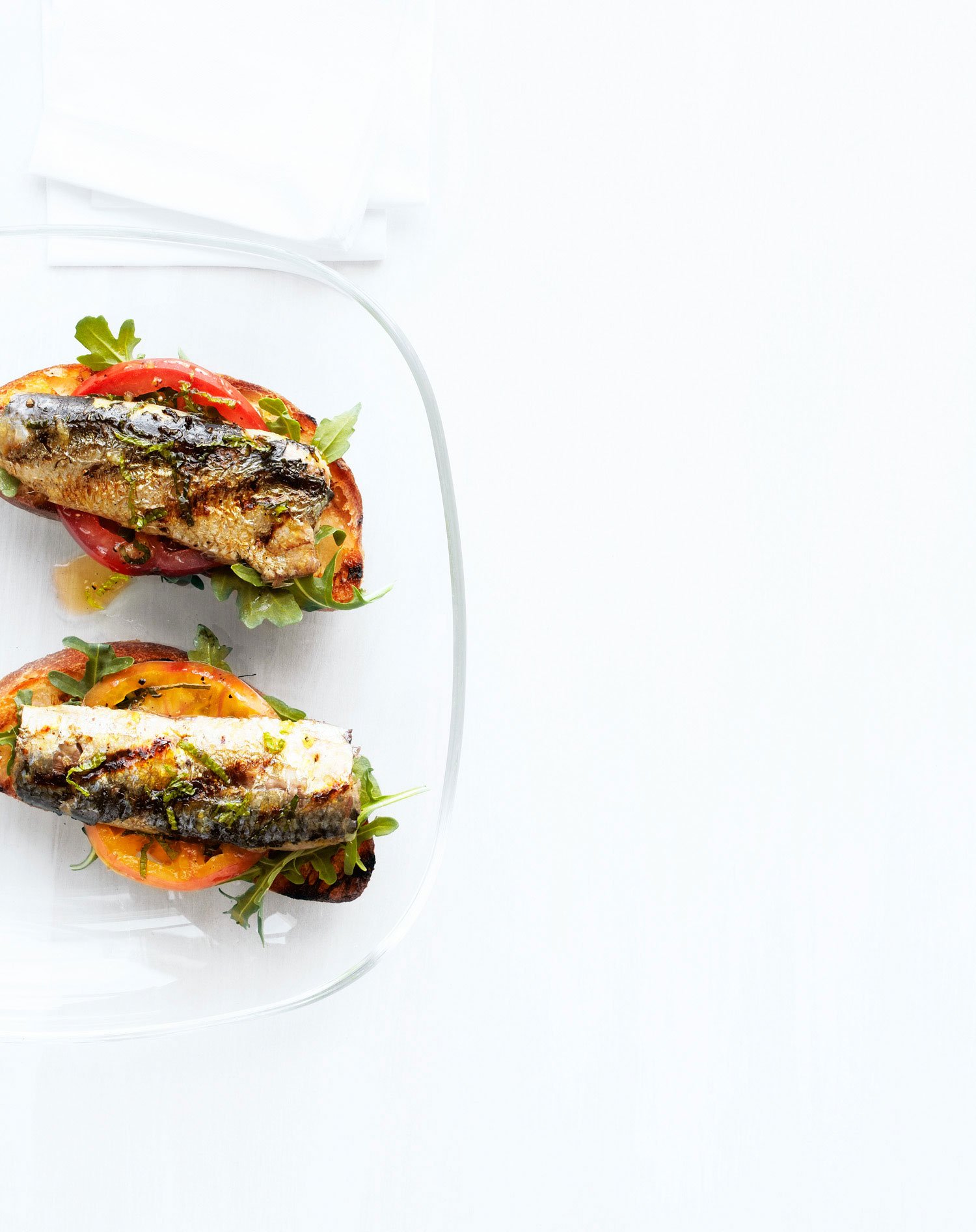 grilled-sardine-tomato-and-mint-bruschetta