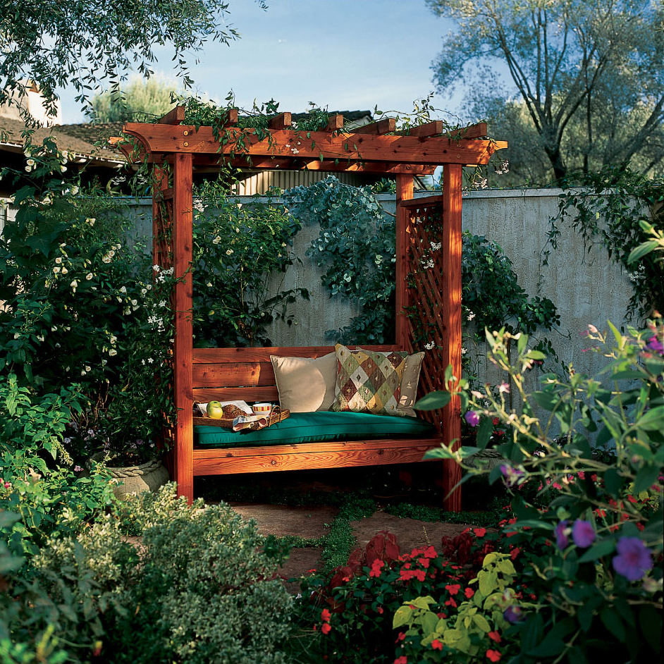Garden Arbor Bench