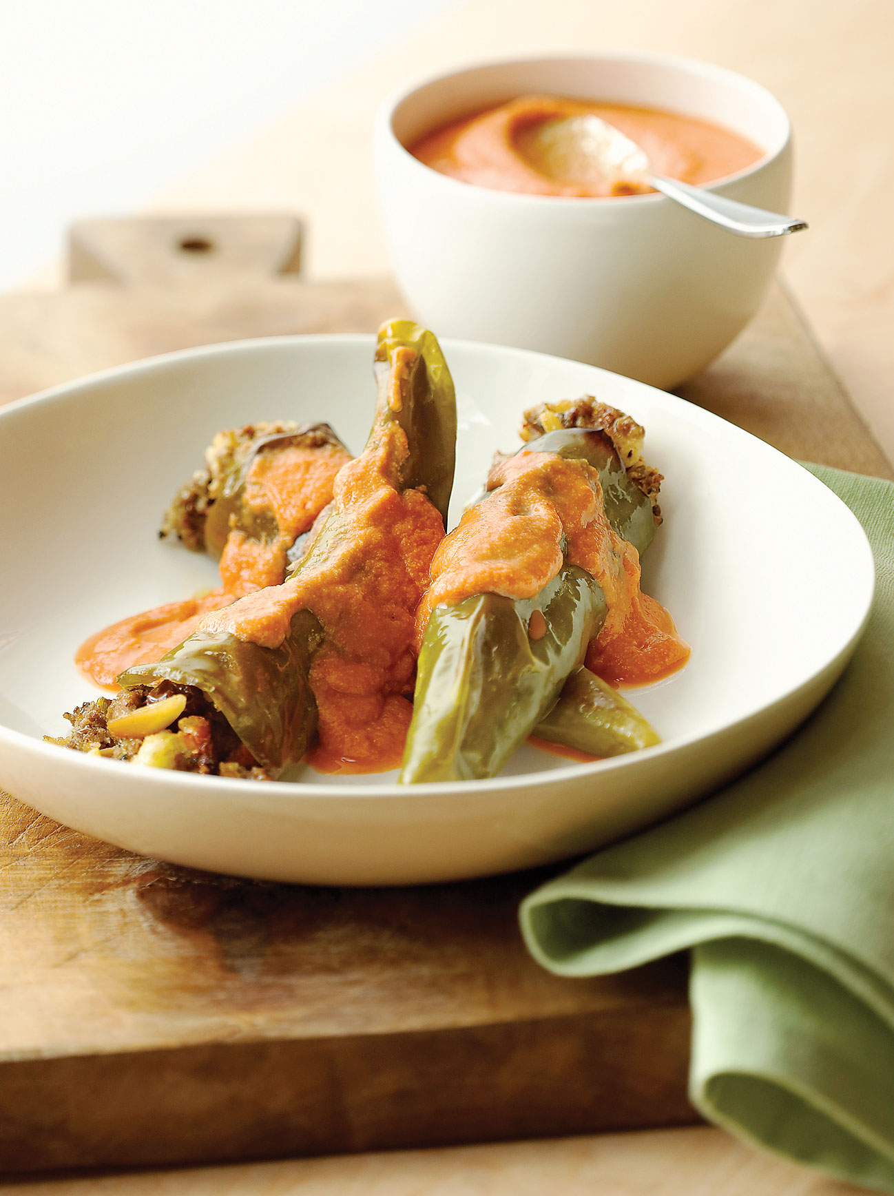 green-chiles-stuffed-with-almonds-and-raisins