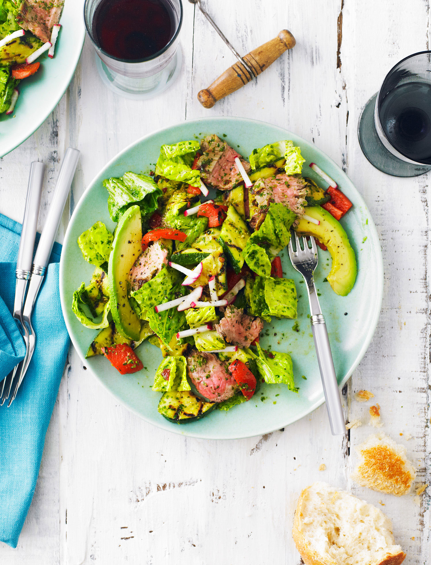 grilled-steak-and-vegetable-salad-with-chipotle-chimichurri-dressing