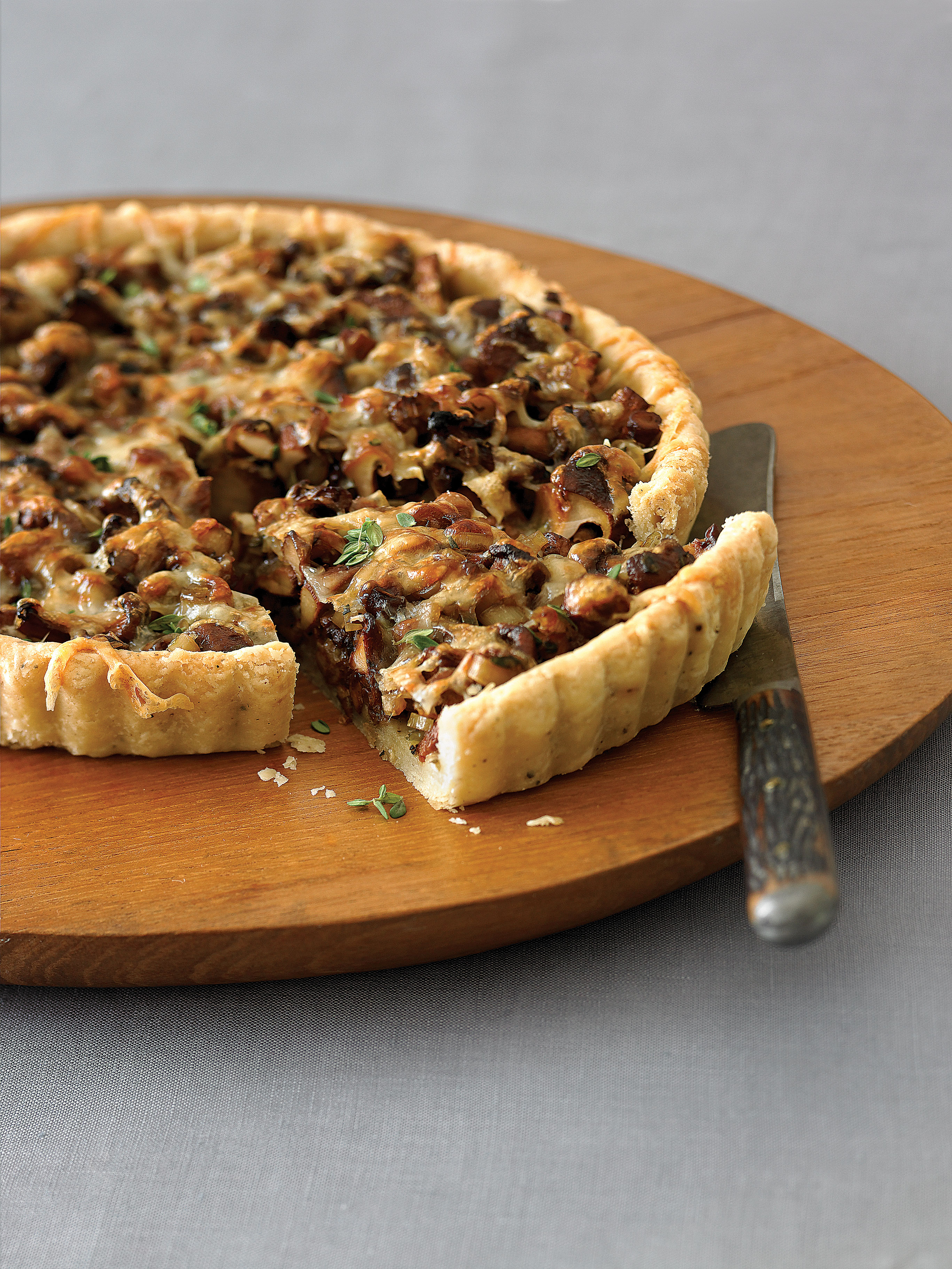 leek-and-chanterelle-tart