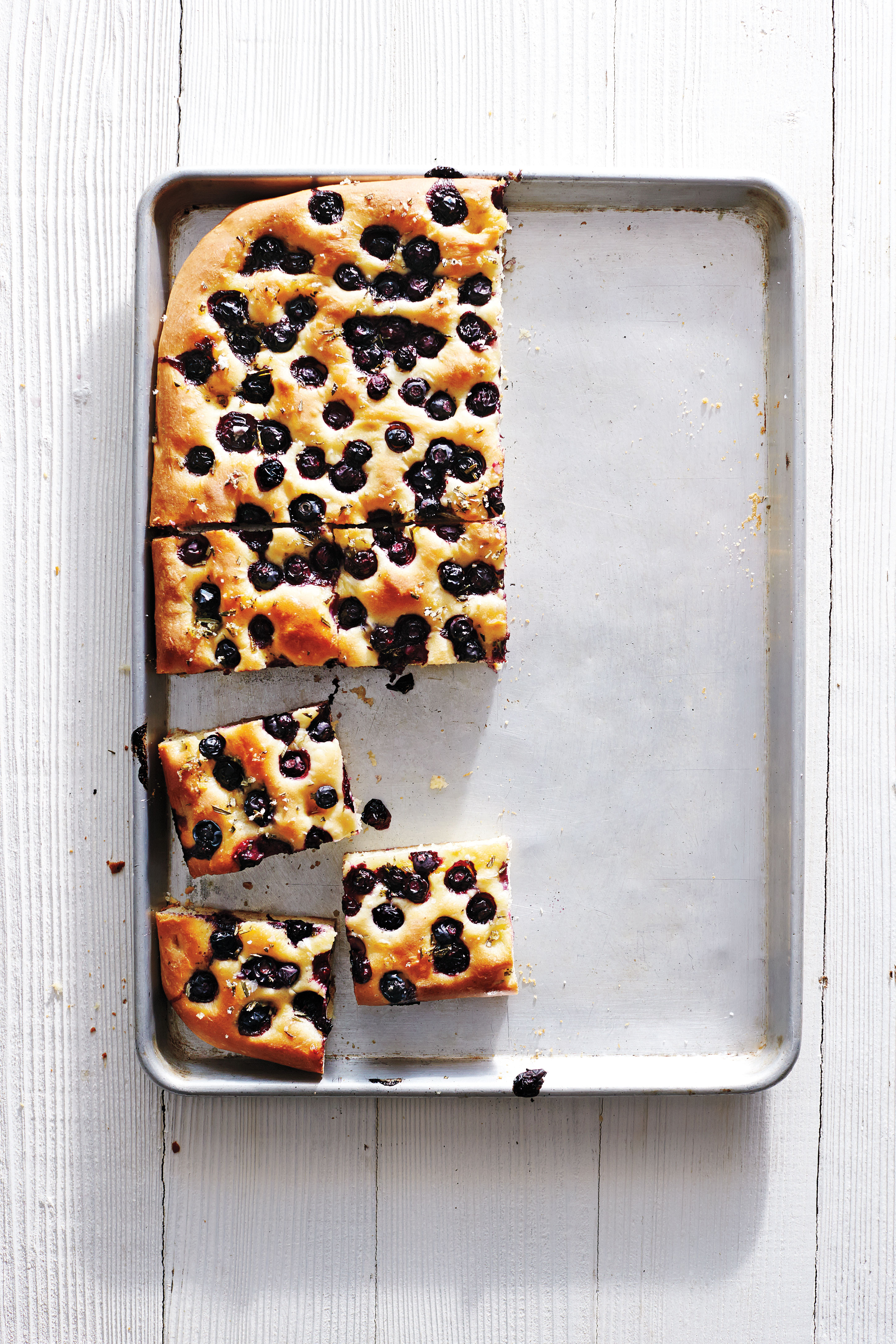 Blueberry Rosemary Focaccia