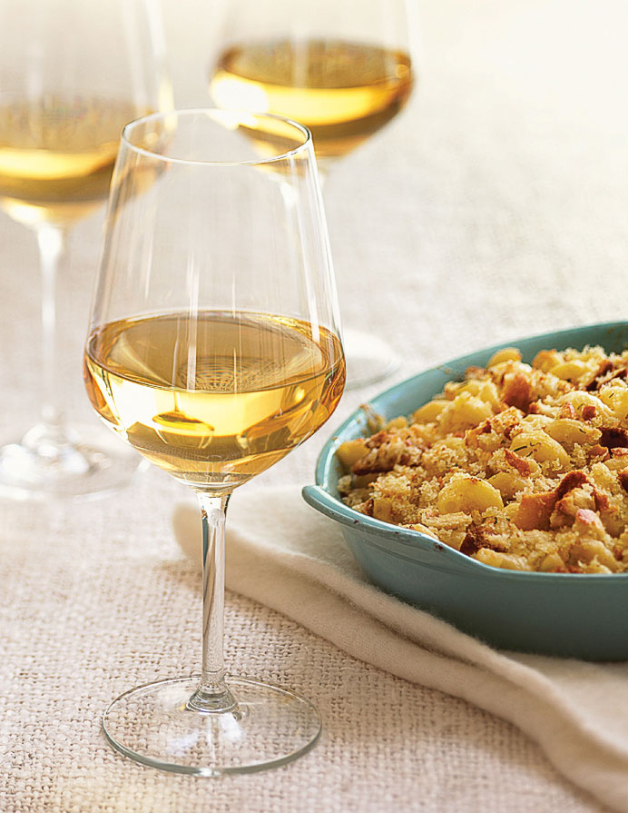 Macaroni and Pinot Gris