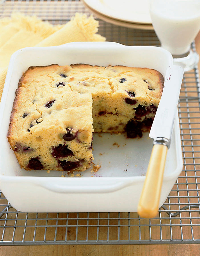 blueberry-cornbread