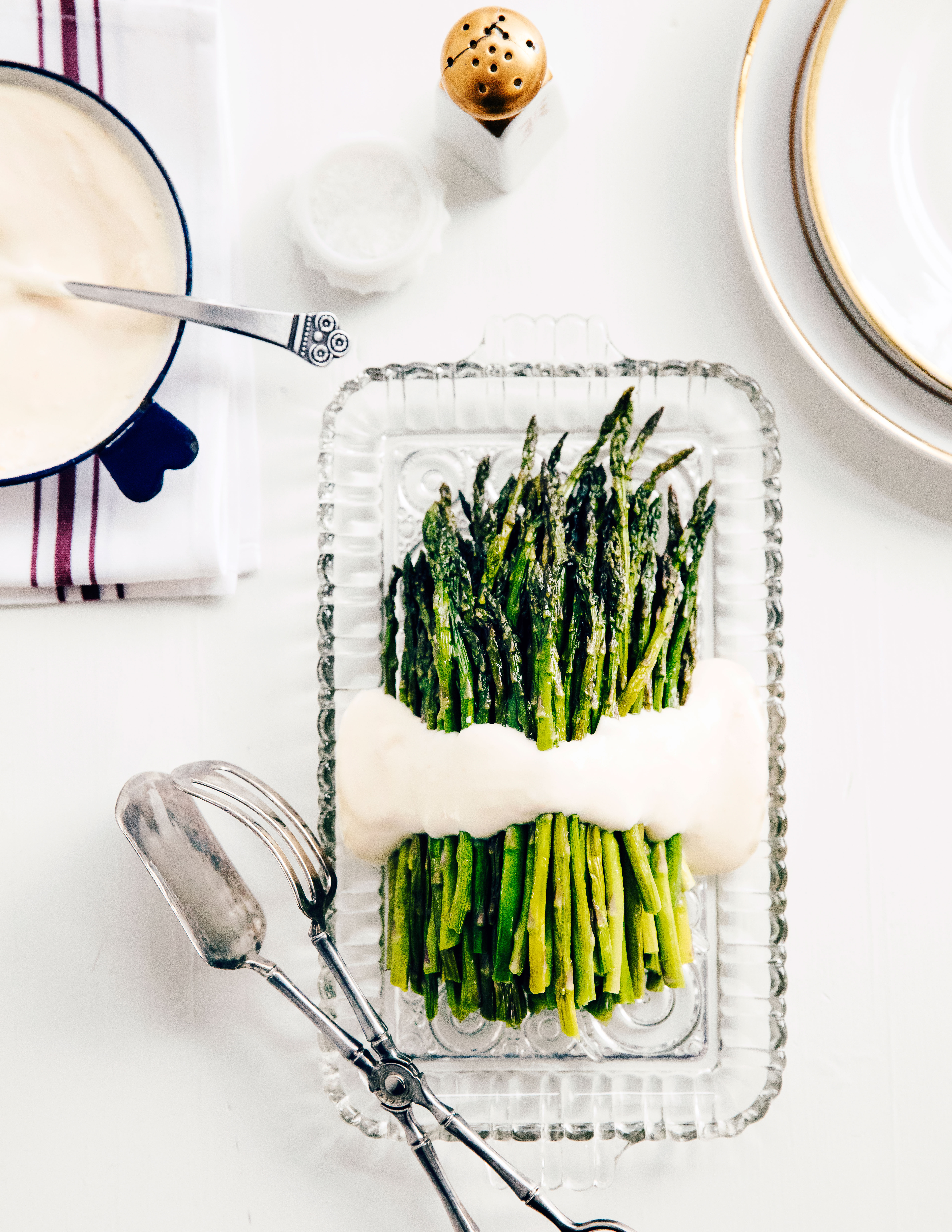 Roasted Asparagus with Grapefruit Sabayon (0316)