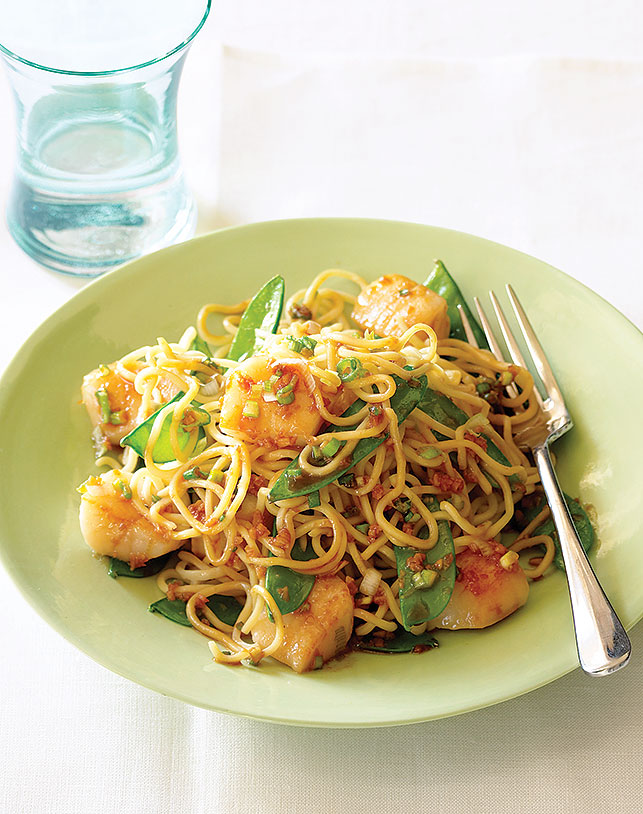 scallop-and-snow-pea-stir-fry