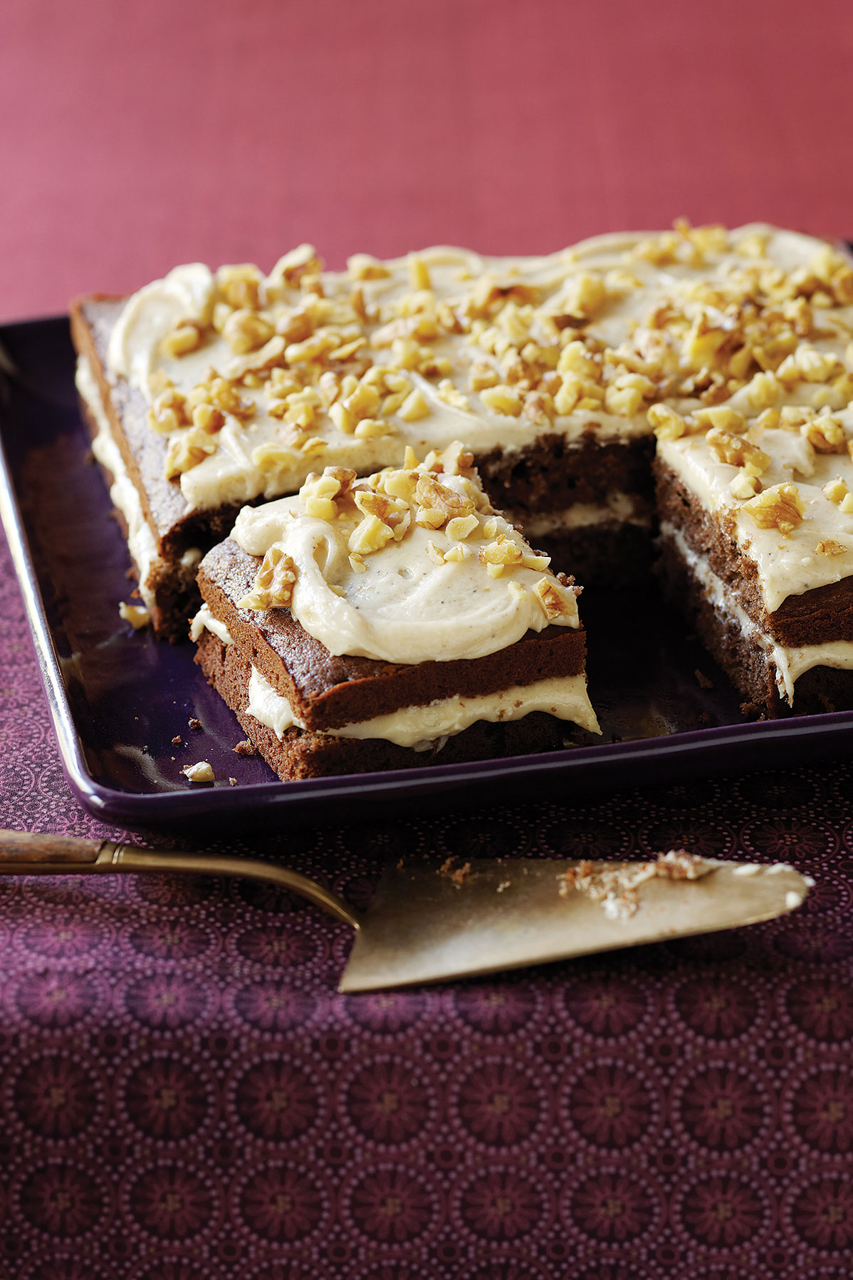 French Four-Spice Cake with Browned Butter Spice Frosting