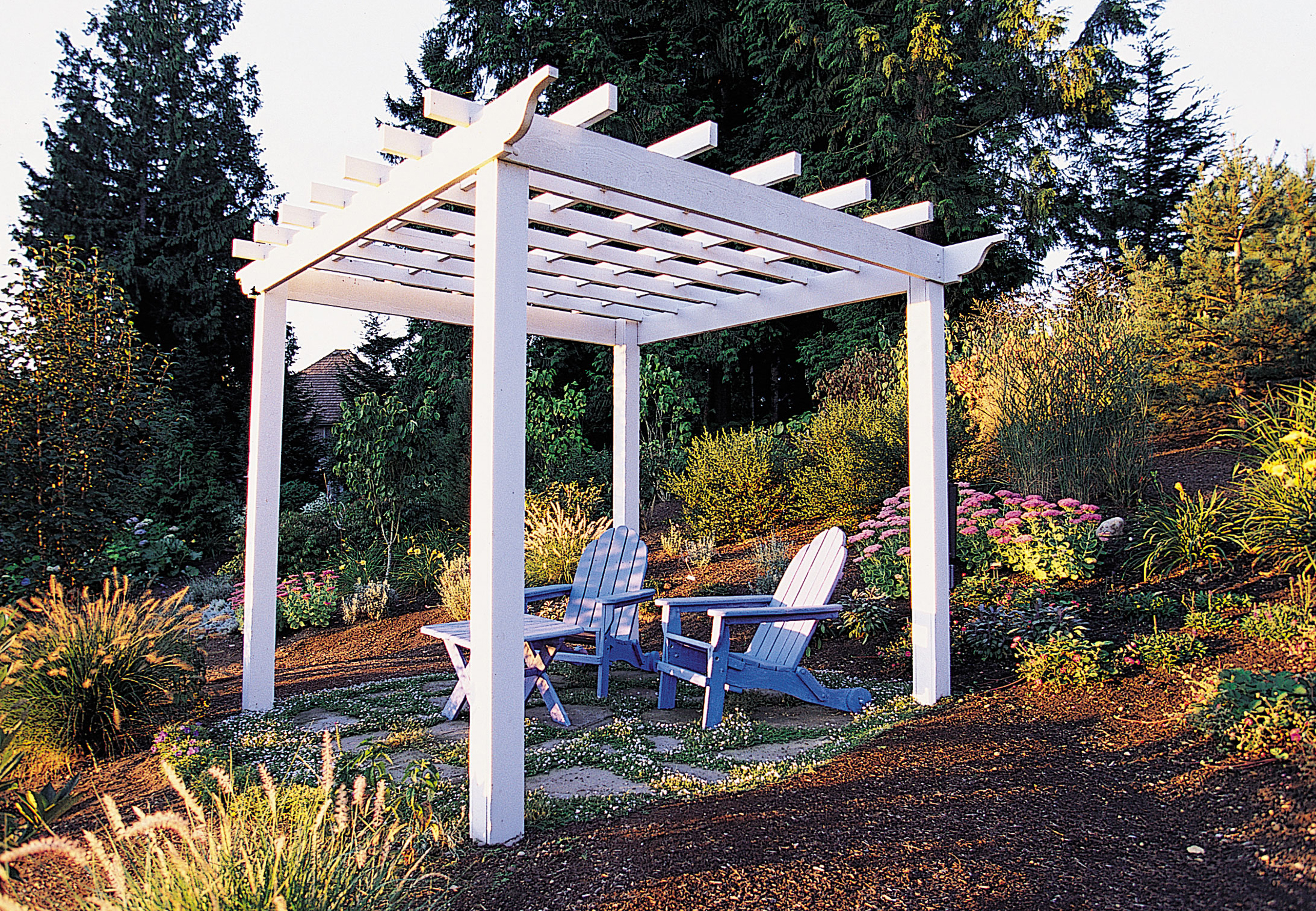 square trellis photo