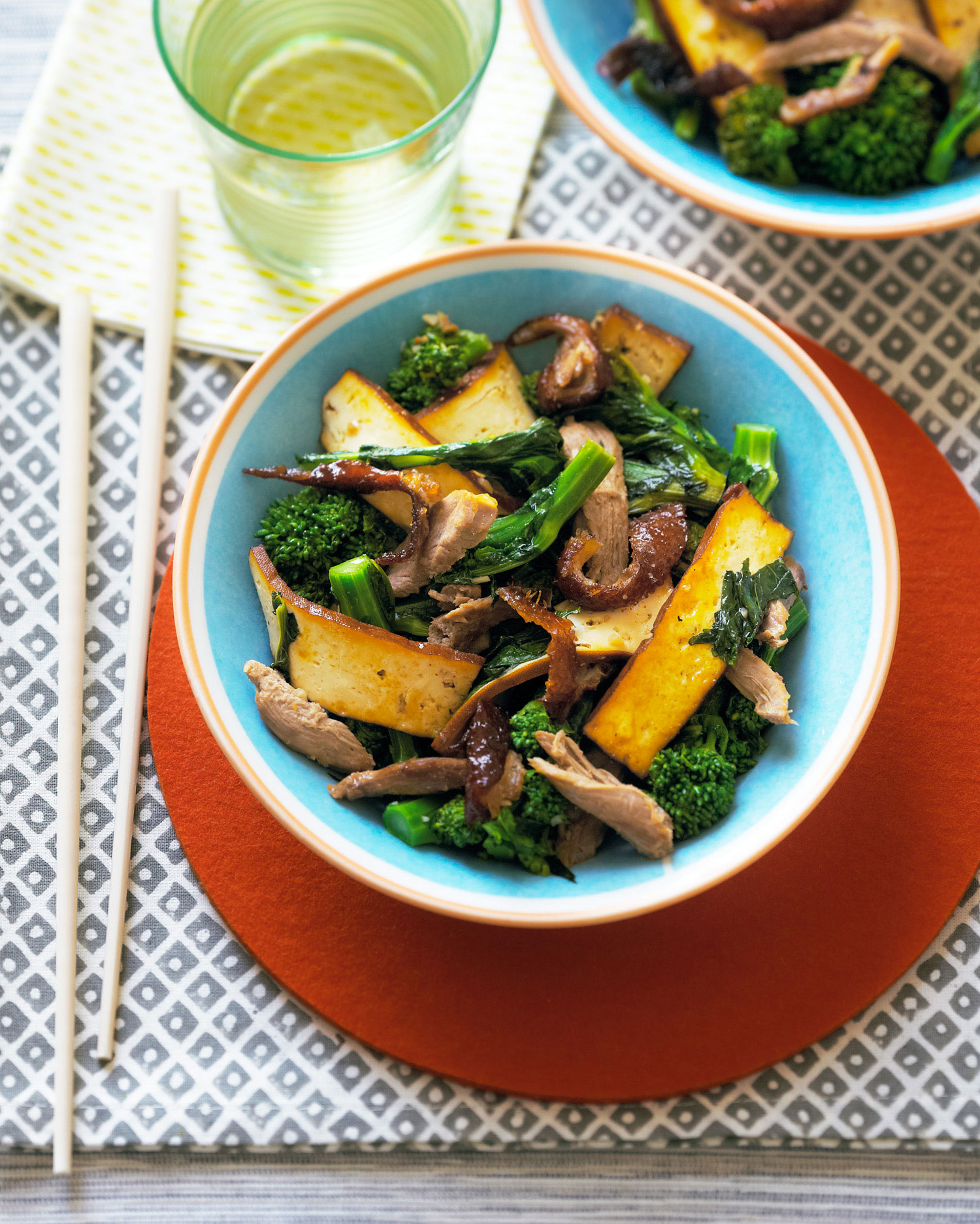 pressed-tofu-roast-duck-and-broccolini-stir-fry