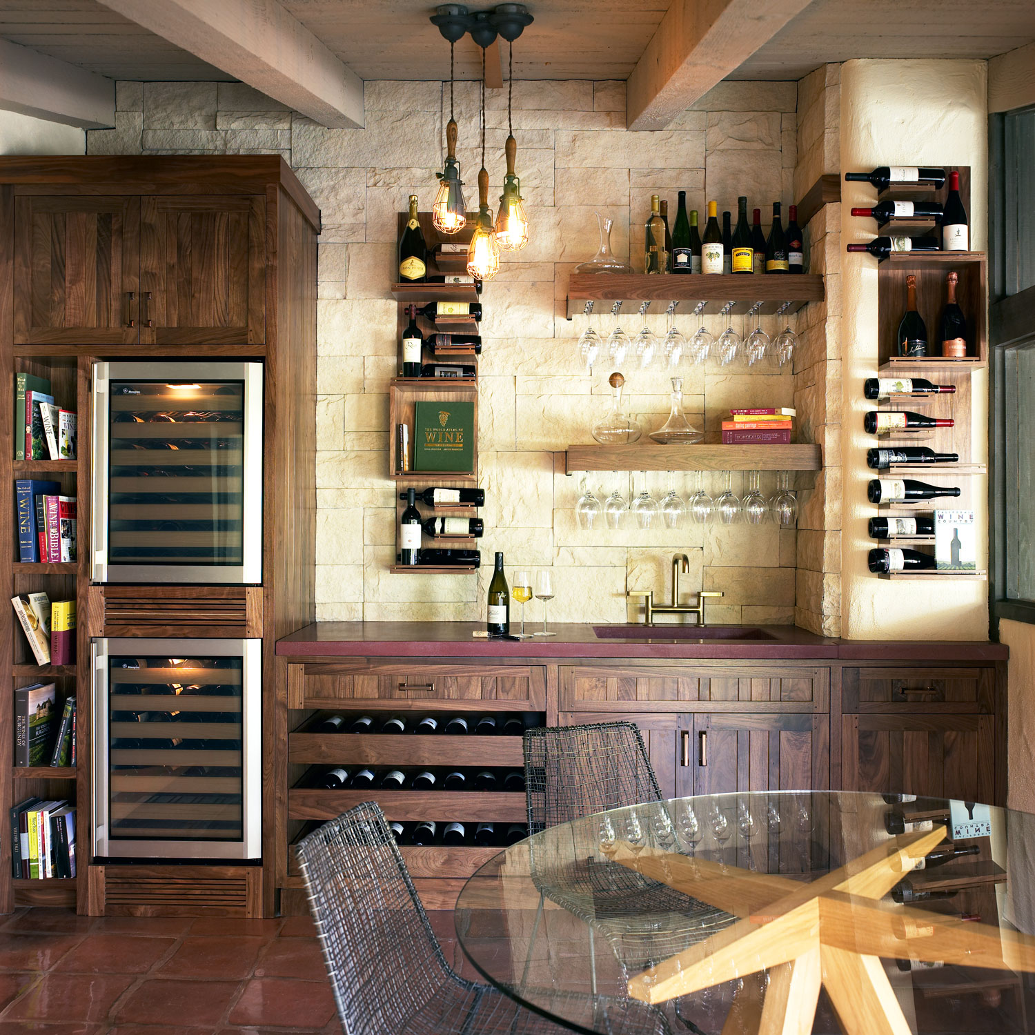 Design Your Wine Room Storage and Display Tips Sunset Magazine