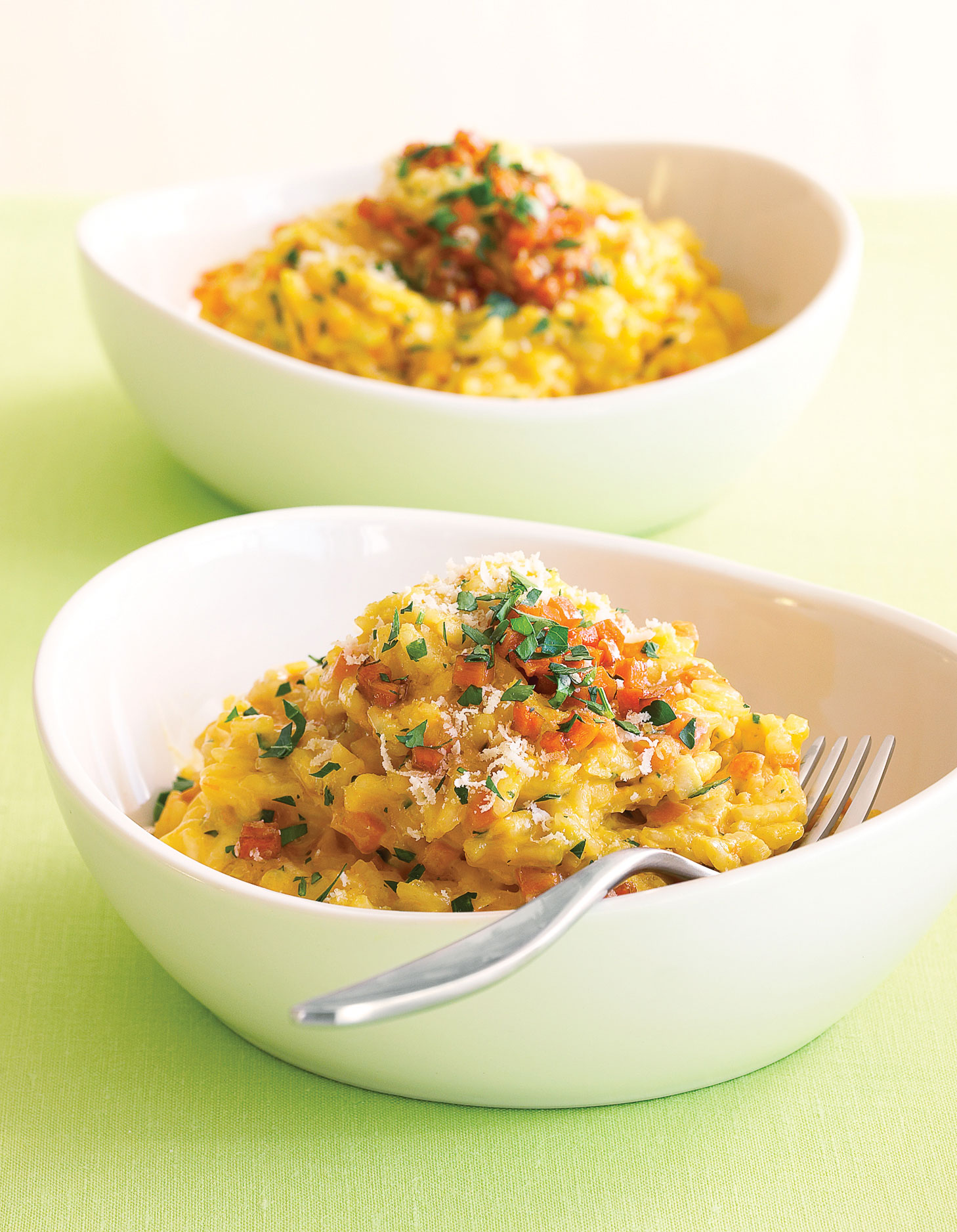 TG vegetarian mains: Caramelized Carrot Risotto (1116)