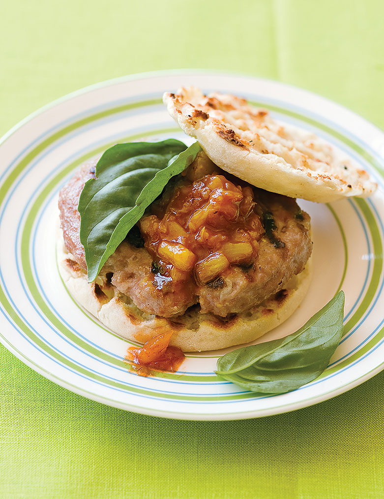 F&F pork: Hawaiian Pork Burgers (0113)