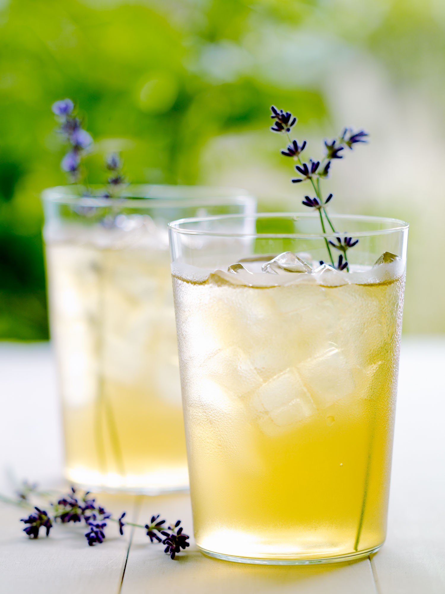 Brunch drinks: Iced Lavender Green Tea (0315)