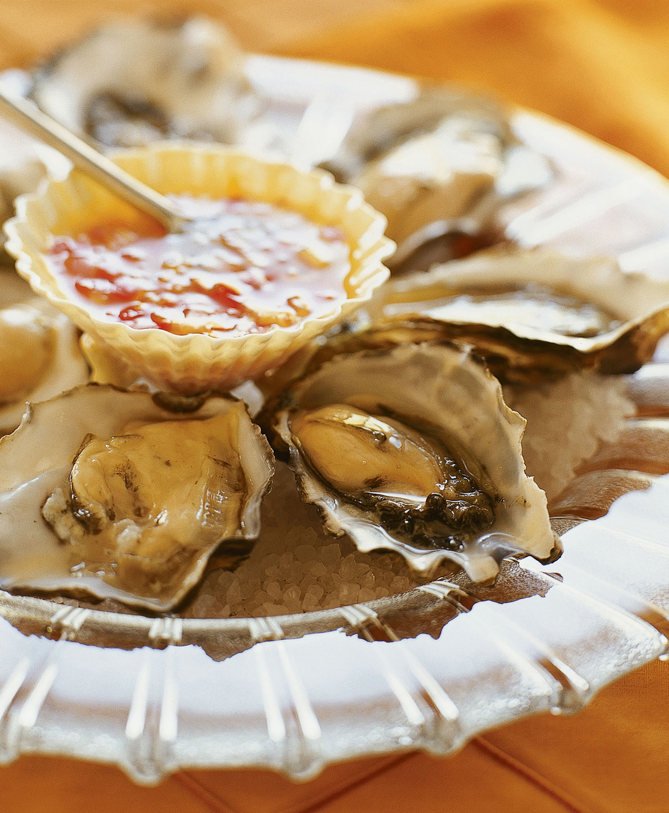 oysters-on-the-half-shell-with-tangerine-chili-mignonette