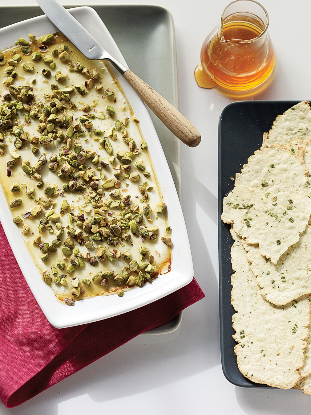 chevre-with-pistachios-and-honey