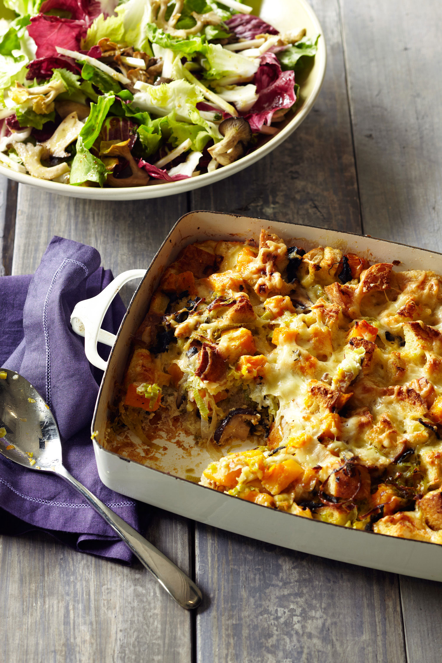 wild-mushroom-and-butternut-squash-bread-pudding