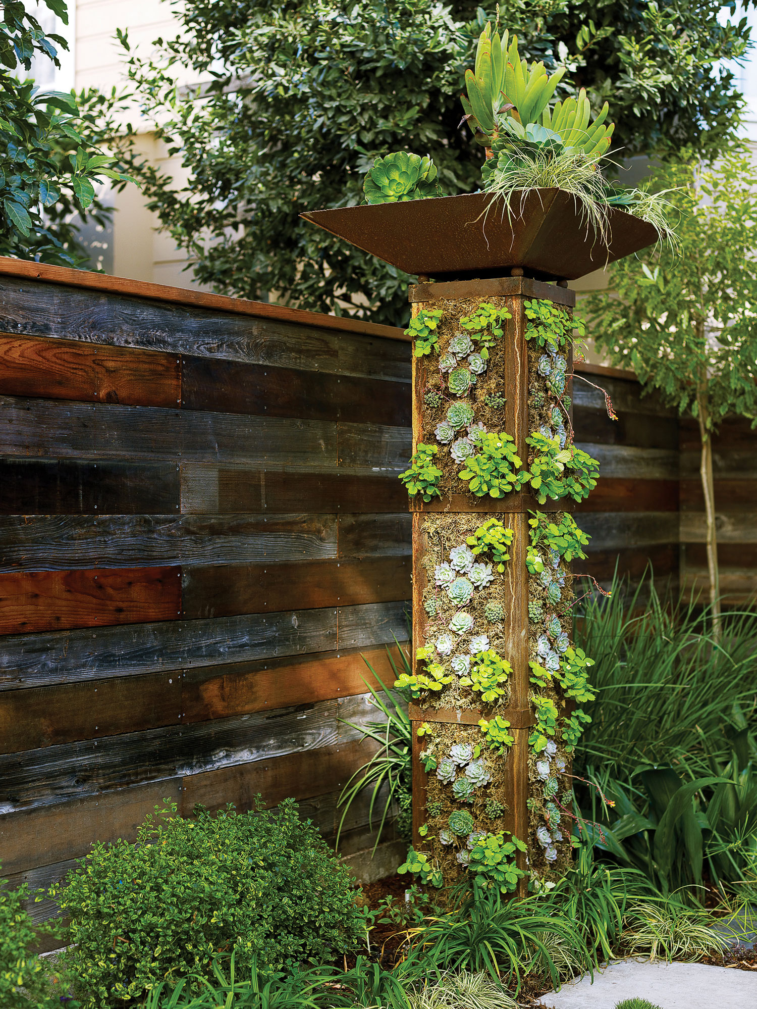 Make a Vertical Garden Tower