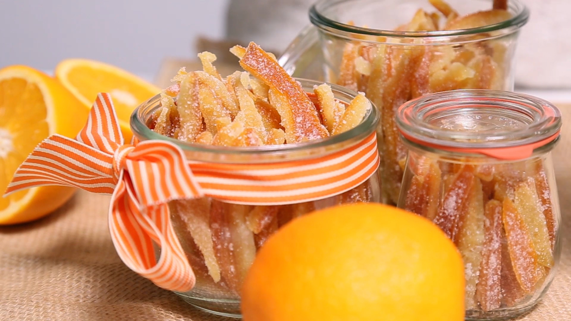 How to Make Candied Orange Peels