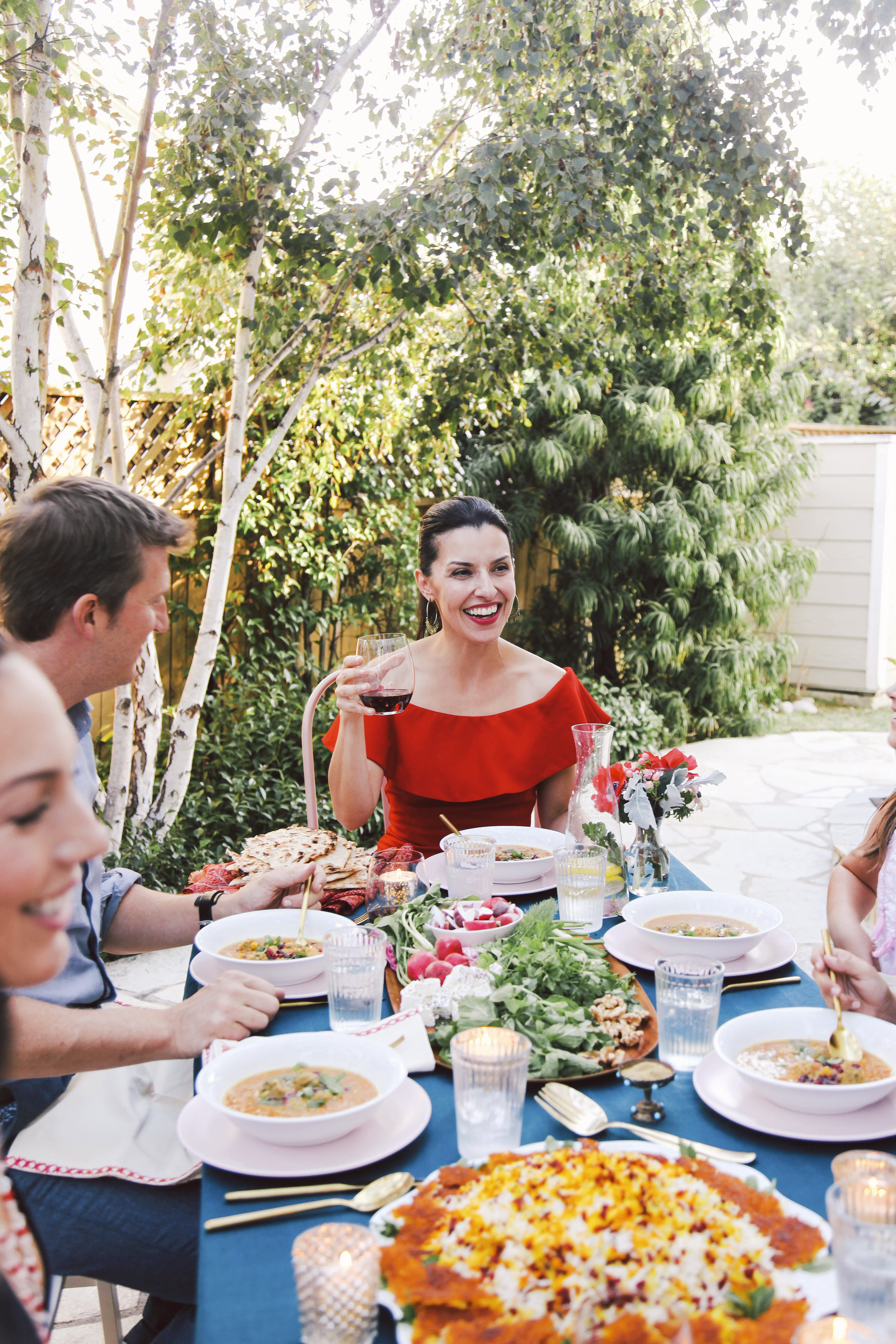 Food For A Dinner Party - The Spring-Bounty Dinner Party | Goop / Fresh bursts of citrus with lemon, lime, and orange zests give it a refreshing kick perfect for kick starting a dinner party.