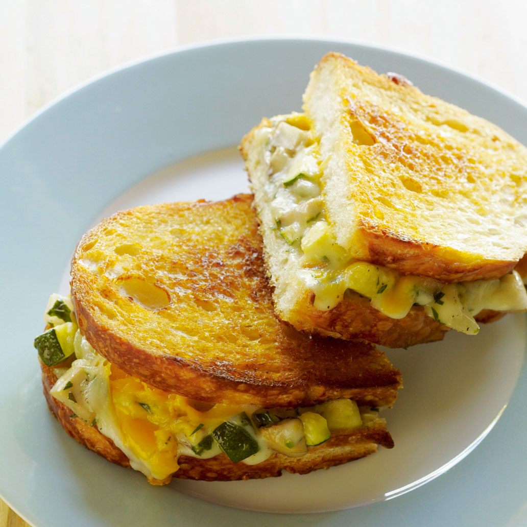 tarragon-vegetable-grilled-cheese-on-sourdough