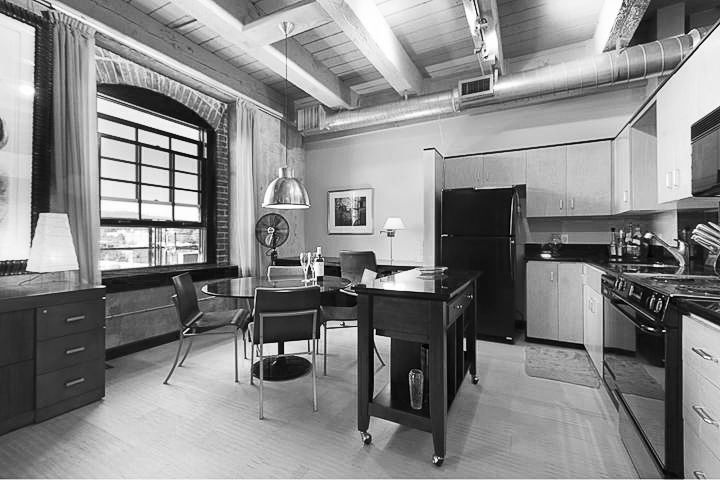 Portland Loft Kitchen: Before