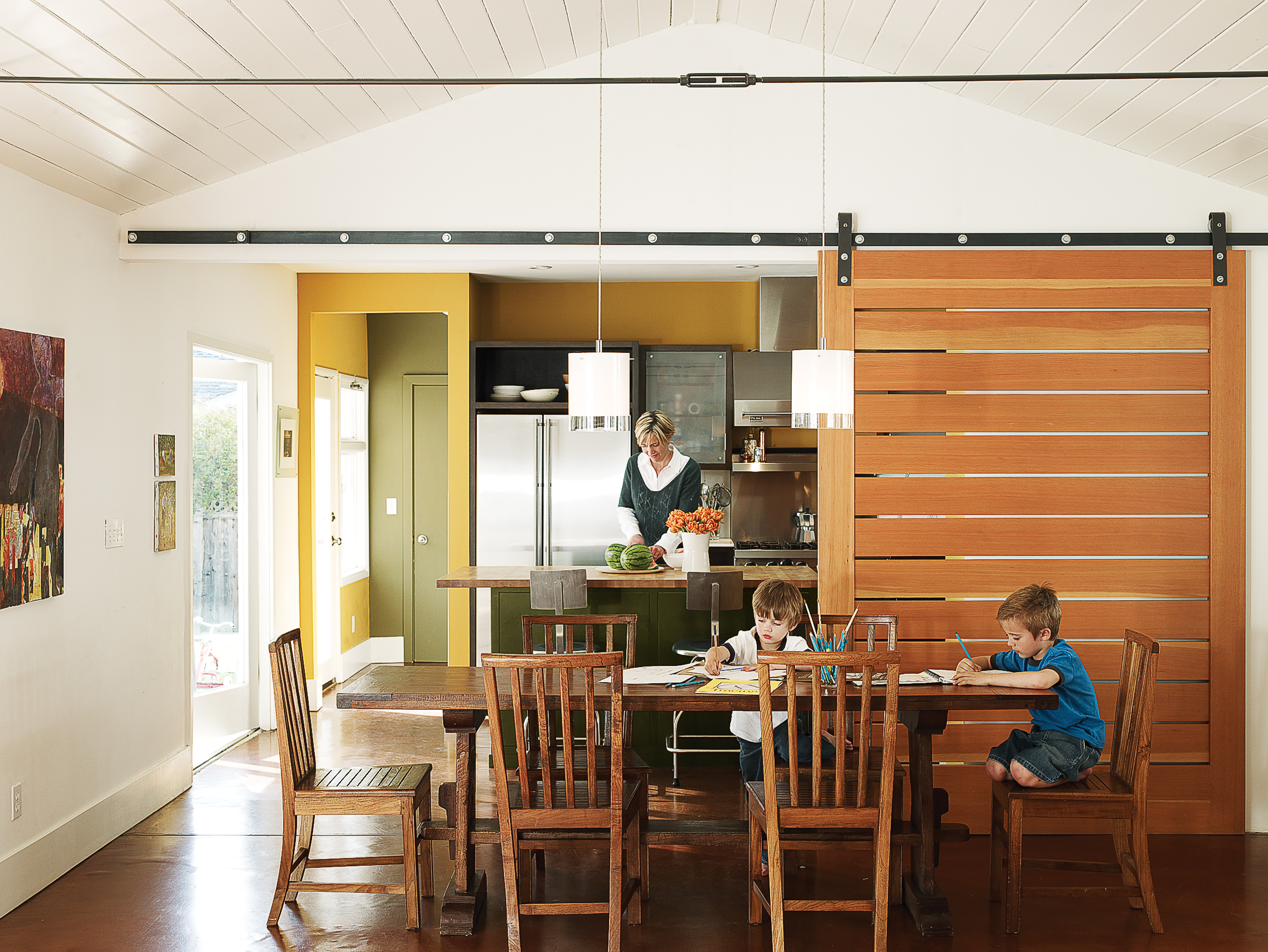 Warm kitchen makeover