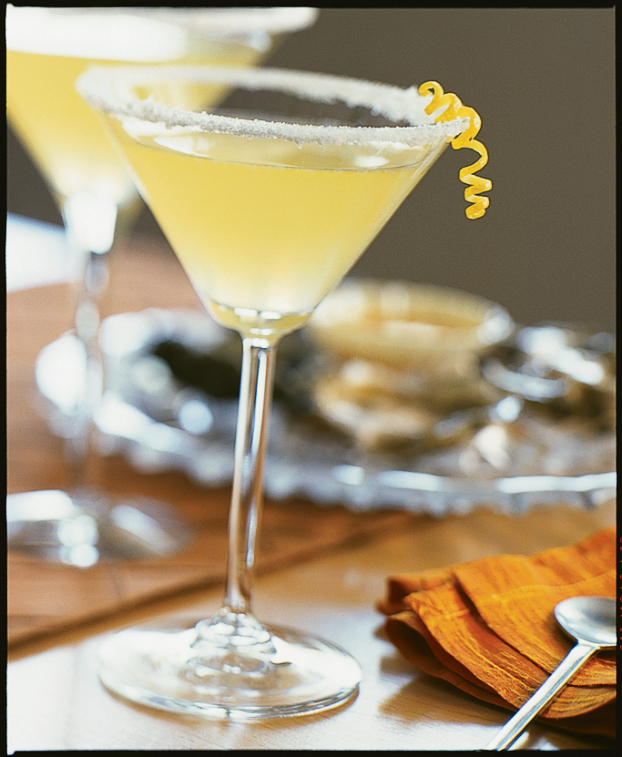 Frosty Lemon Martini Recipe Sunset Magazine
