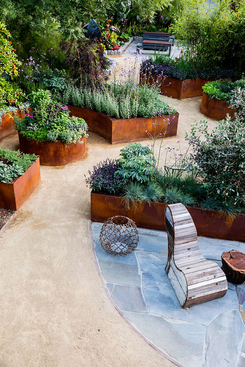 Small Backyard Ideas for an Edible Garden - Sunset Magazine on Garden Layouts For Small Gardens
 id=46756