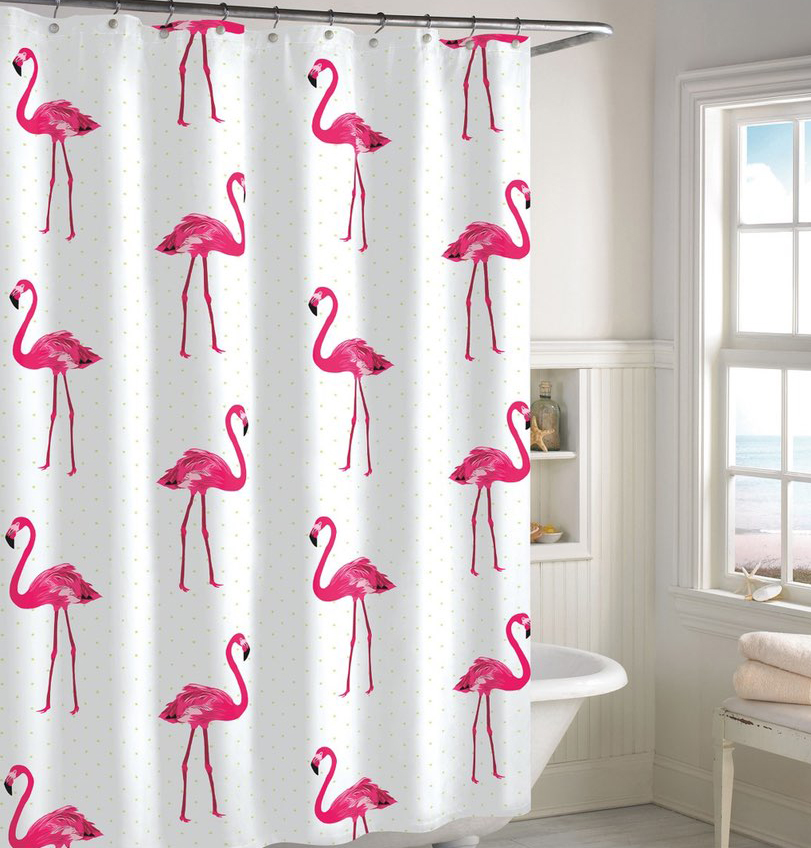 8 Fabric Shower Curtains Your Bathroom, Popular Bath Zambia Shower Curtain