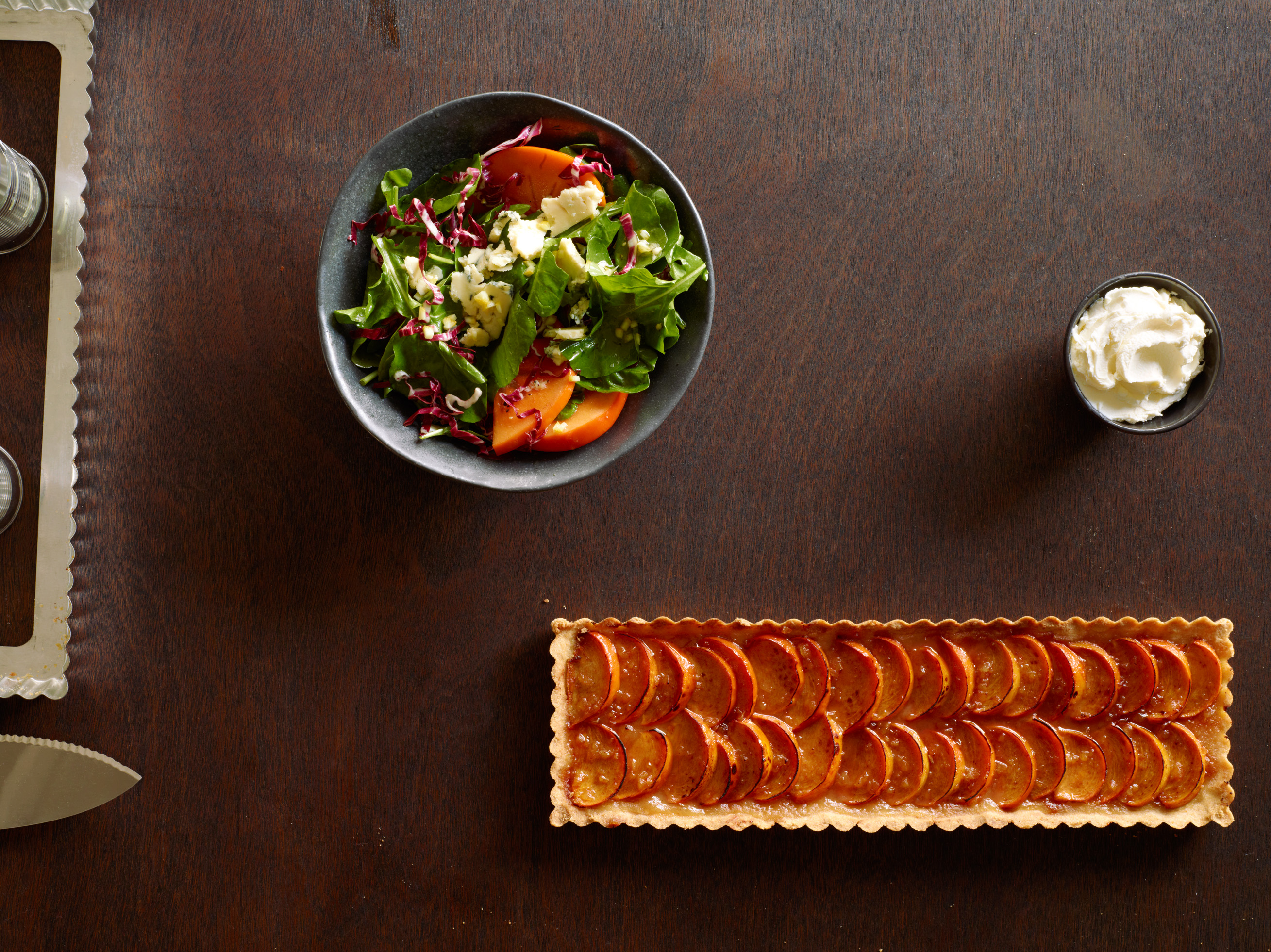 spiced-persimmon-tart-with-brandy-mascarpone