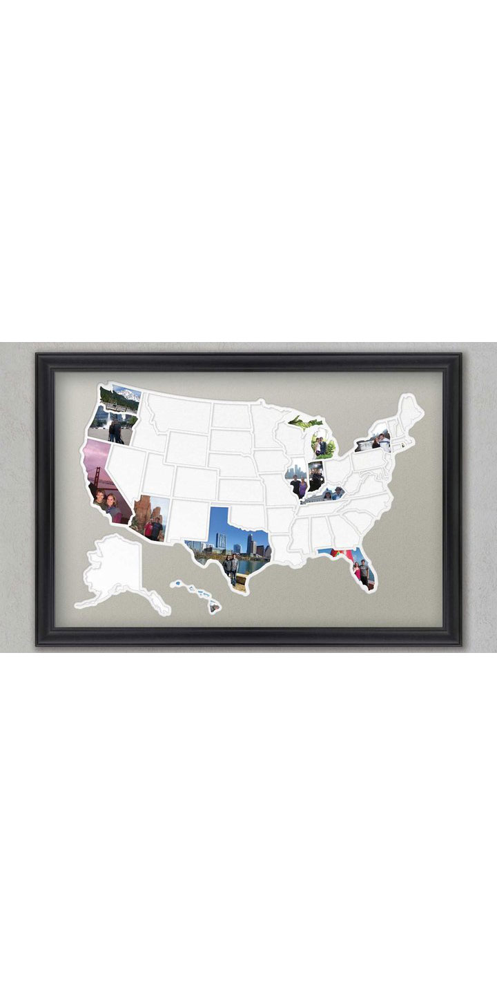 Fifty States Photo Frame