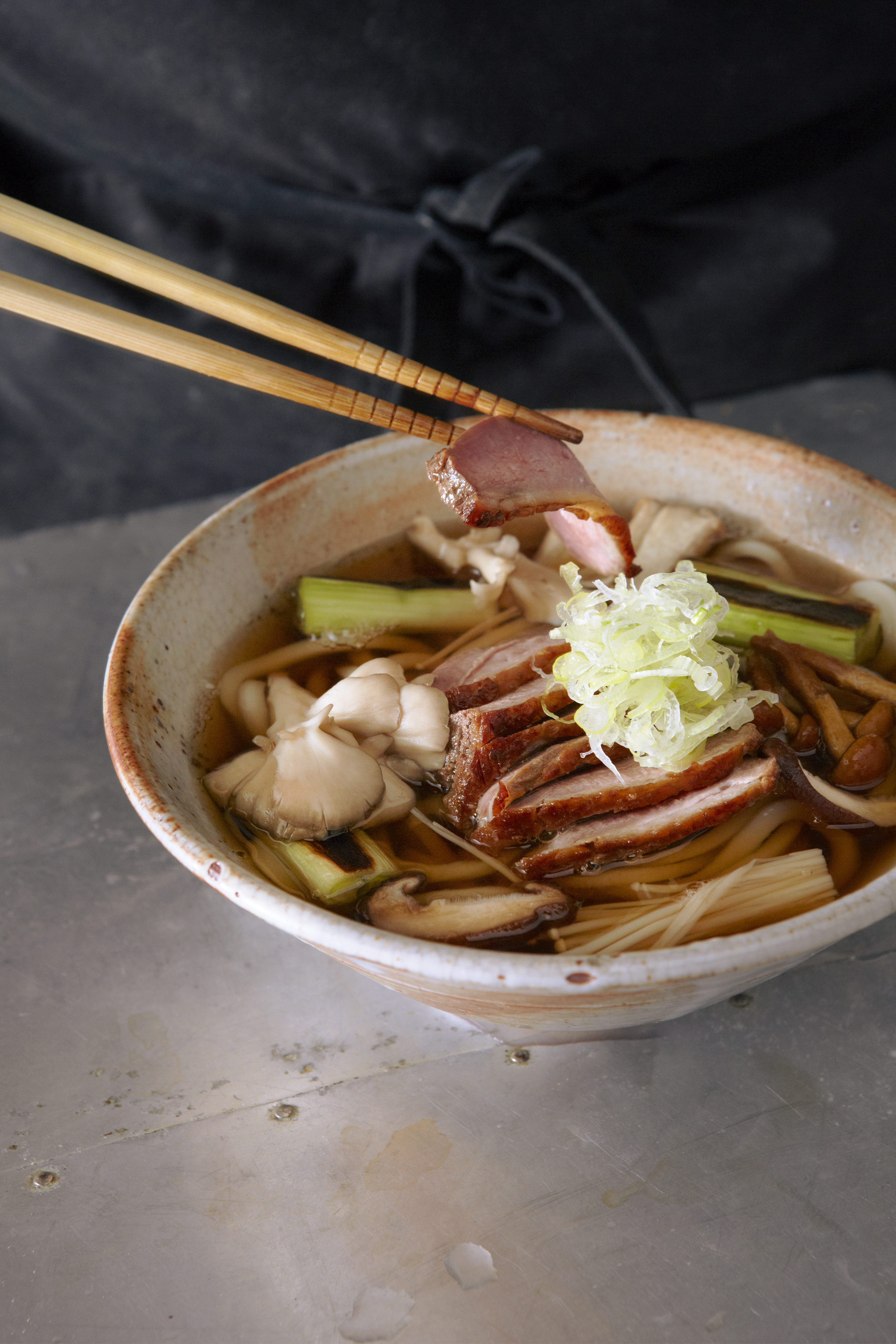 roast-duck-and-mushroom-udon-kamo-kinoko-udon