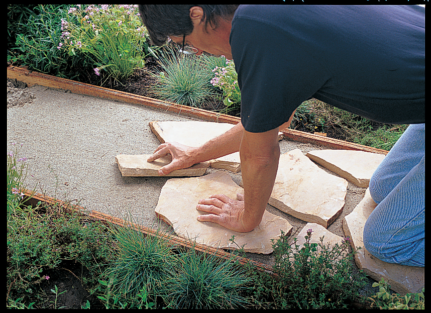 How to Install a Flagstone Path - Sunset Magazine - Sunset ...