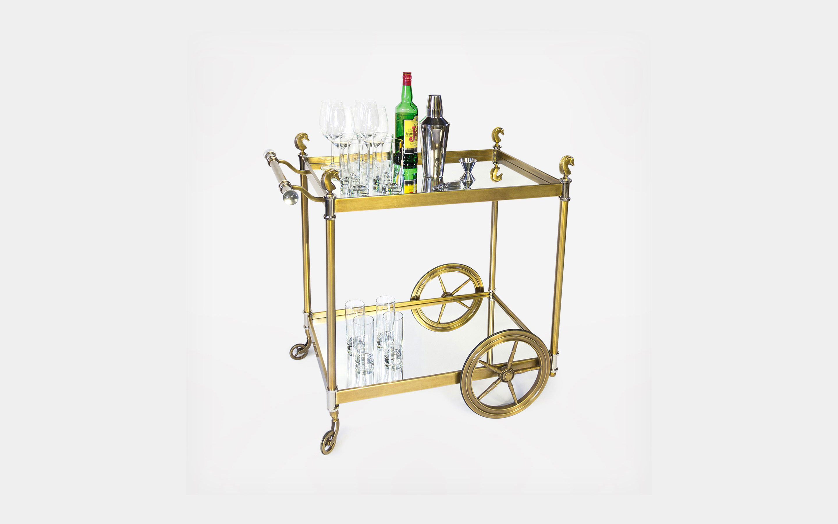 sauder-international-lux-bar-cart