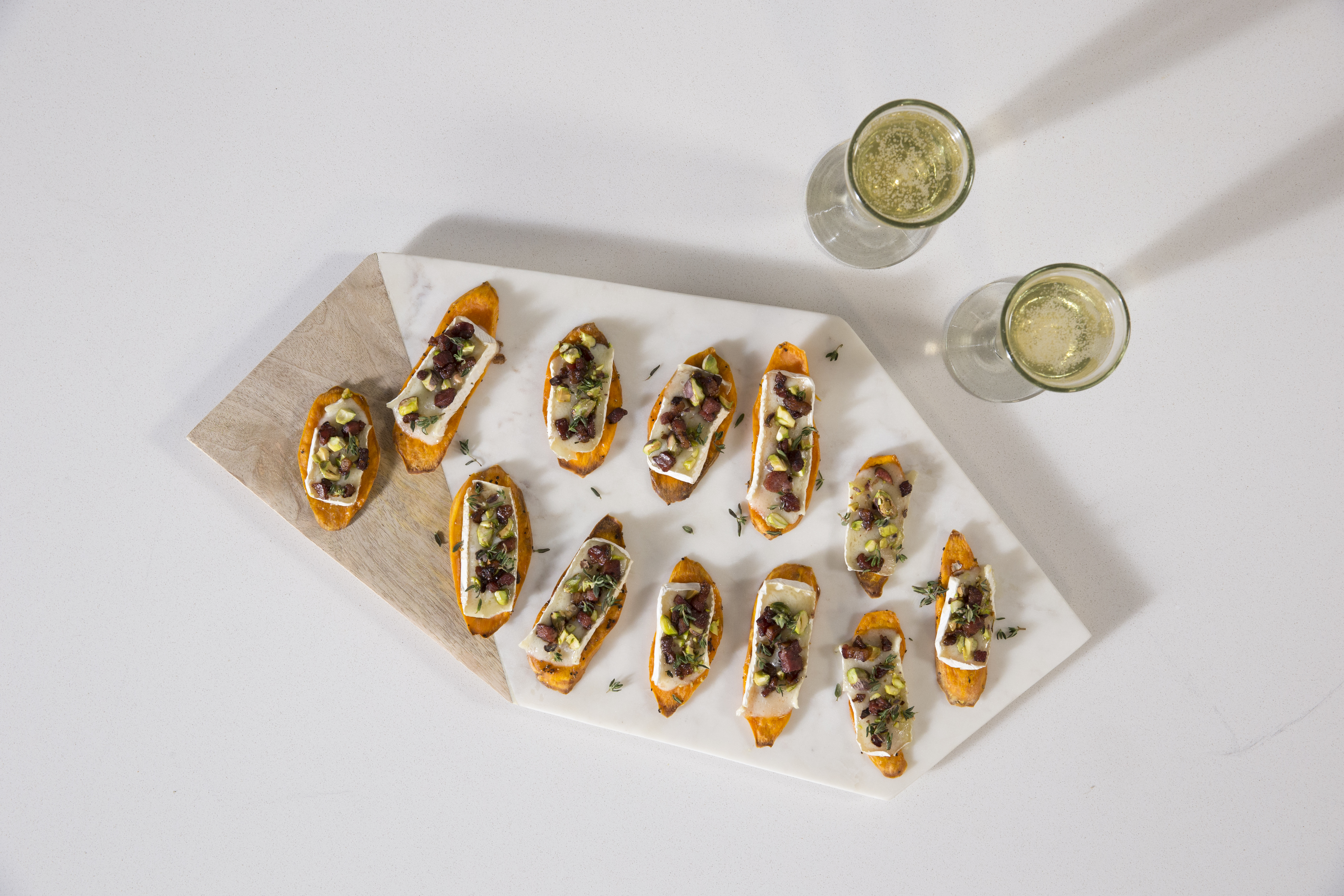 How to Make Sweet Potato Crostini