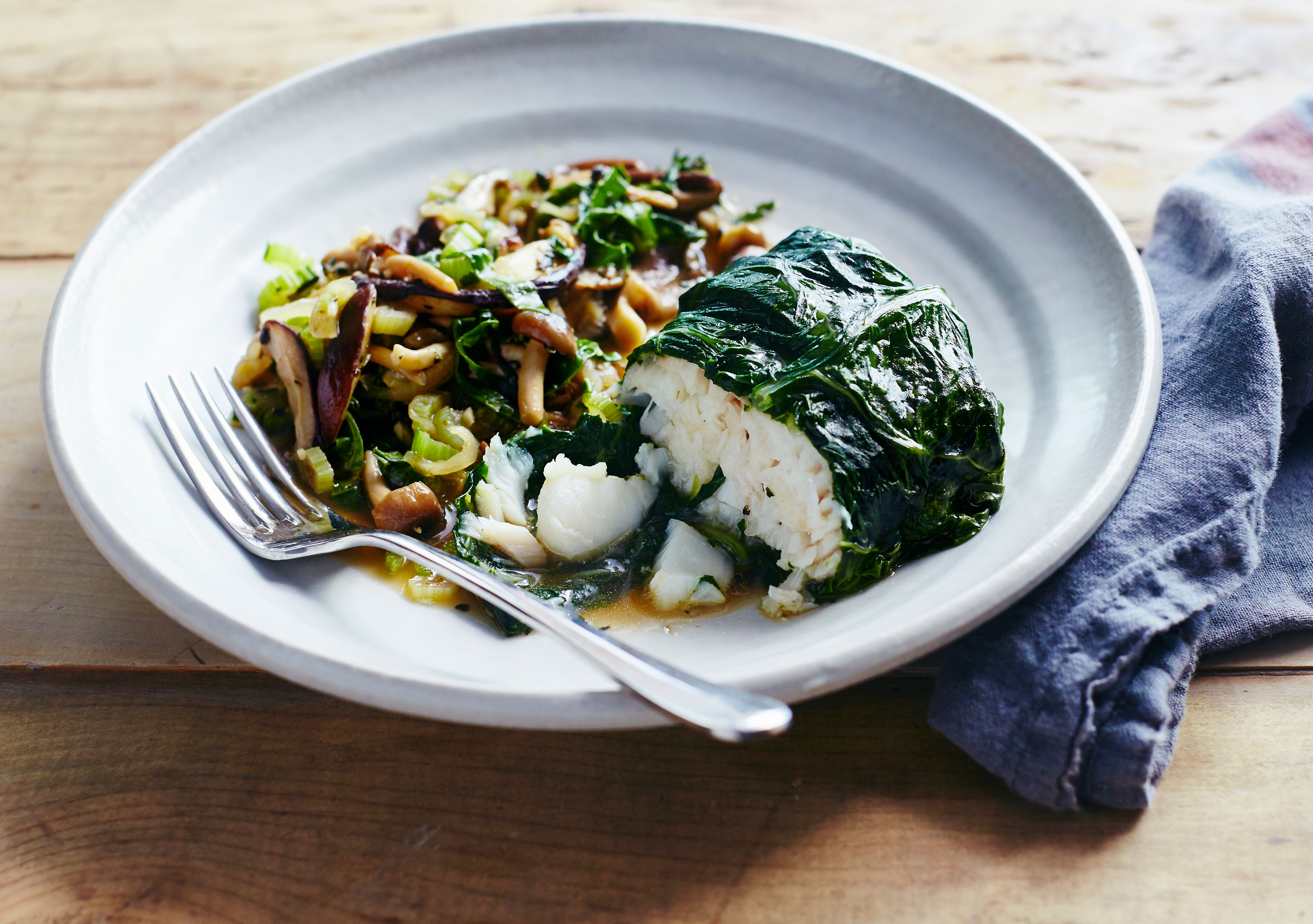 cod-bundles-with-mushroom-ragout