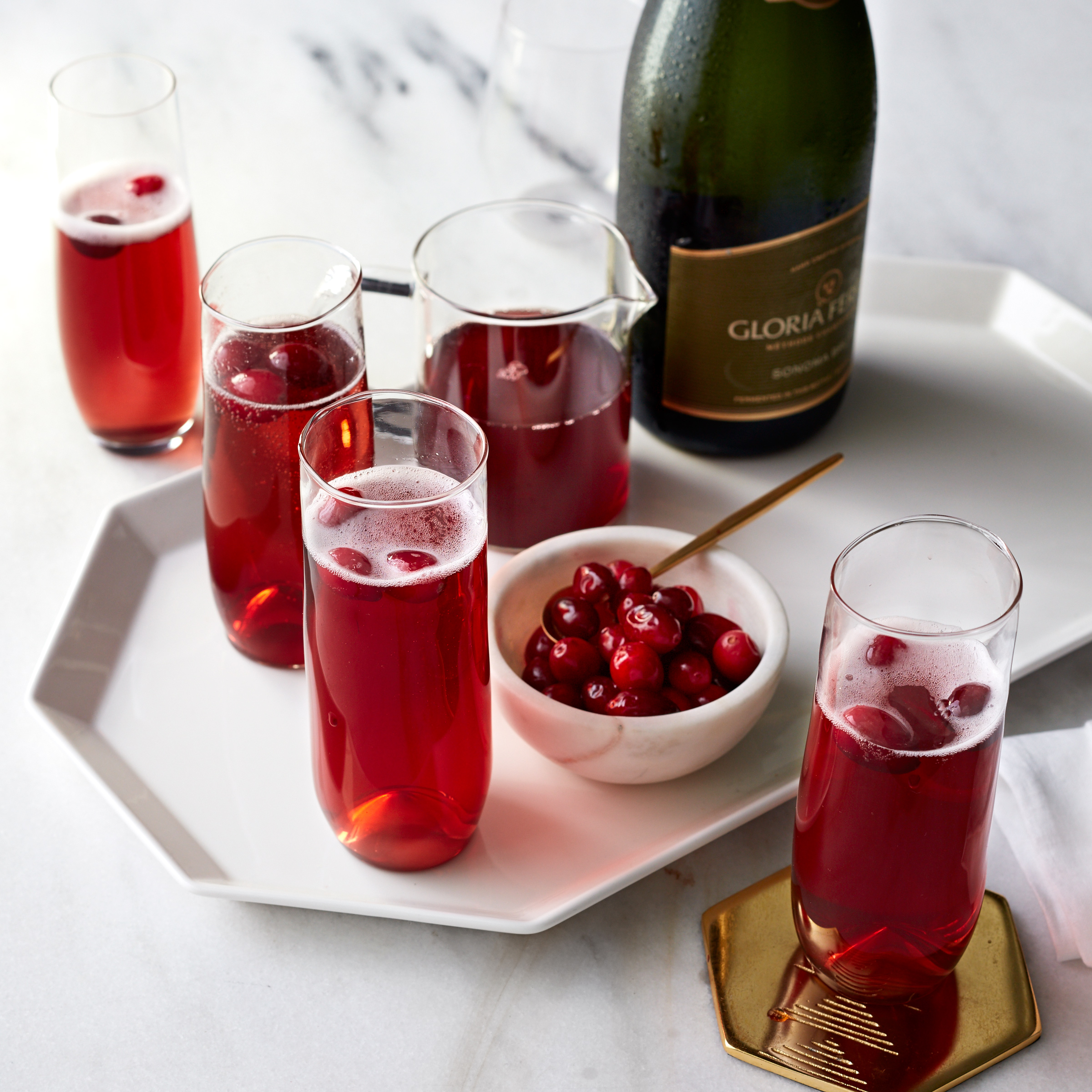 Crimson Spice Champagne Cocktail (1109)
