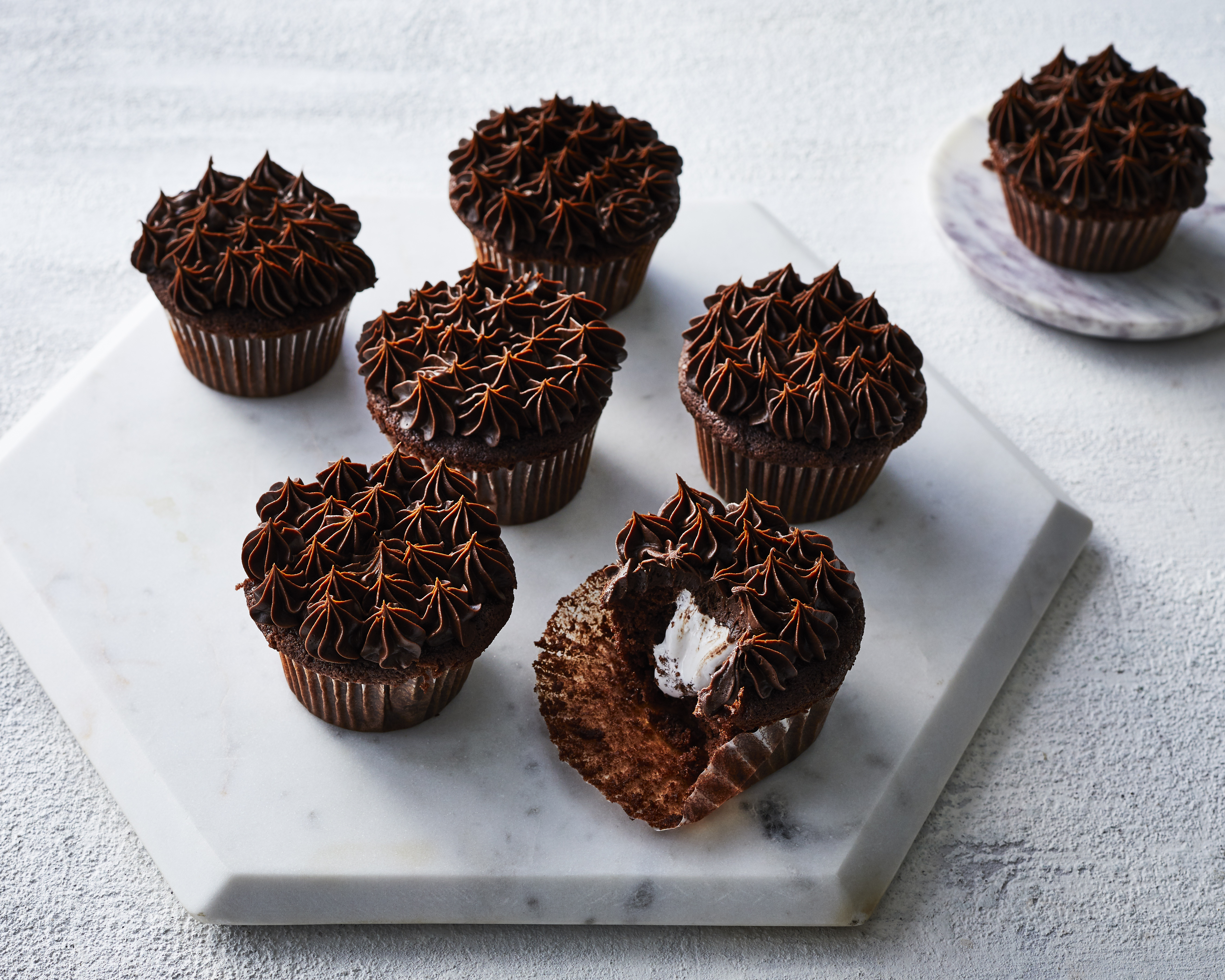 devils-food-cupcakes-with-marshmallow-filling