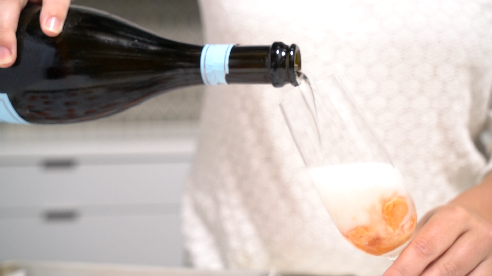How to Make a Blood Orange Mimosa Float