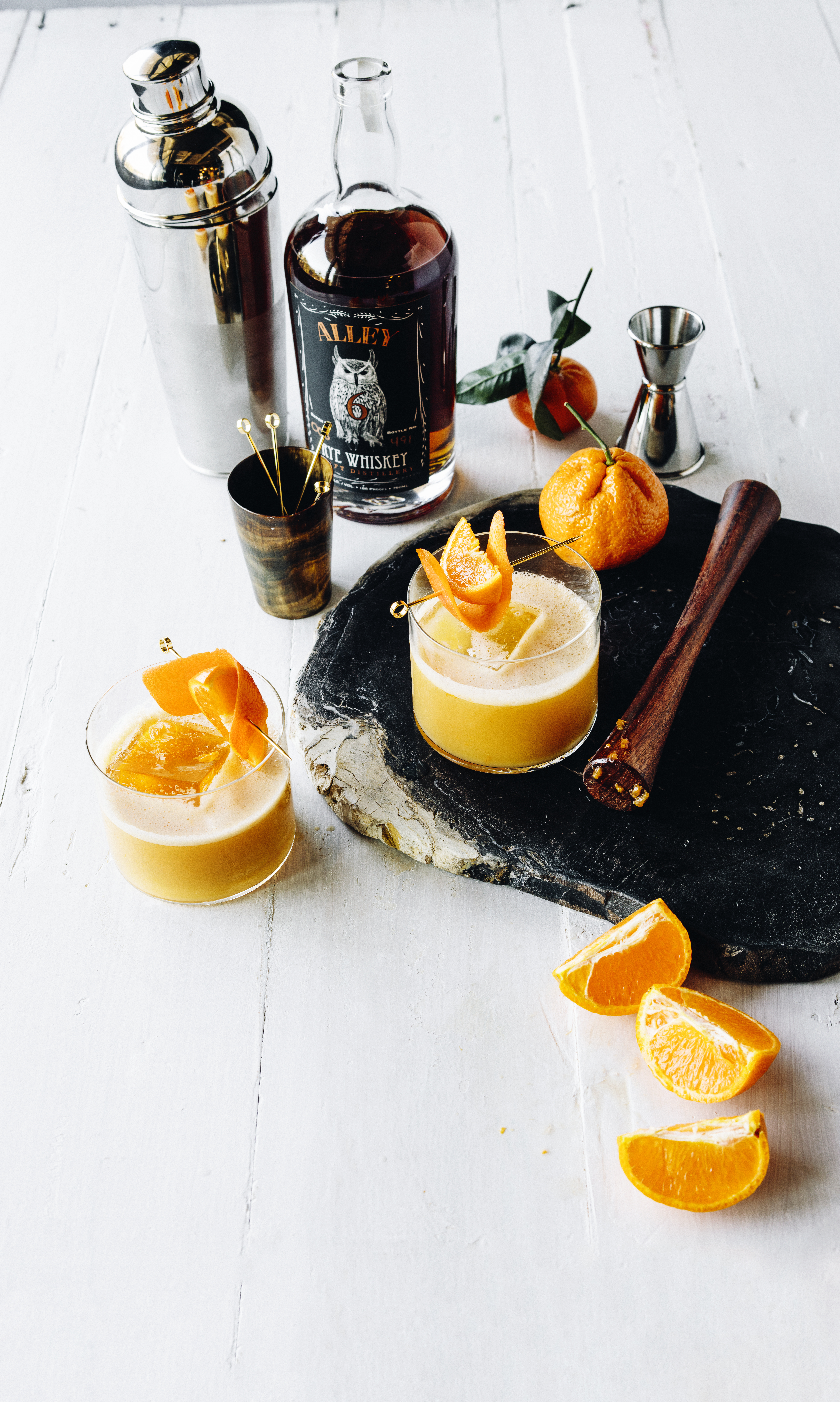 Tangerine Whiskey Sour