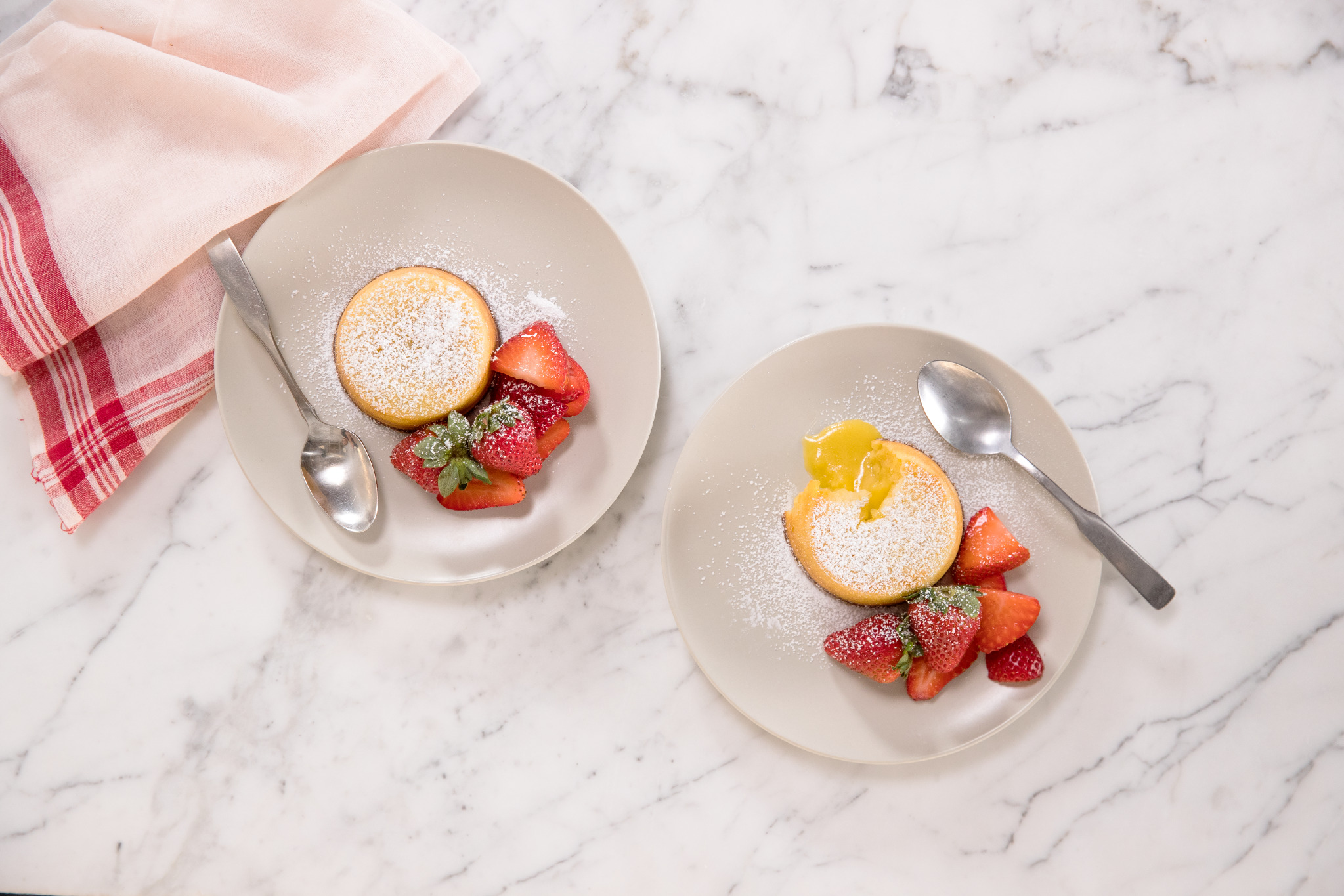 How to Make Lemon Lava Cakes