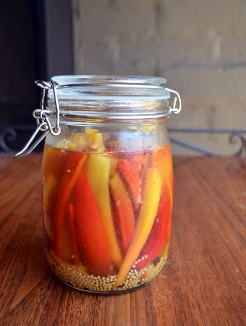 Refrigerator Pickles from Homegrown