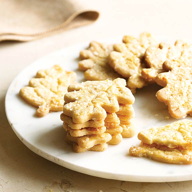 Vanilla-bean Leaf Cookies