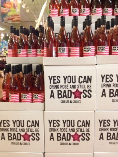 How the West sells wine