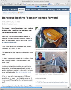 Swarming bees could have been saved