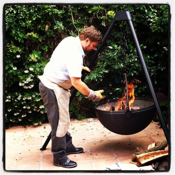 Behind The Scenes: Cooking in a Cauldron