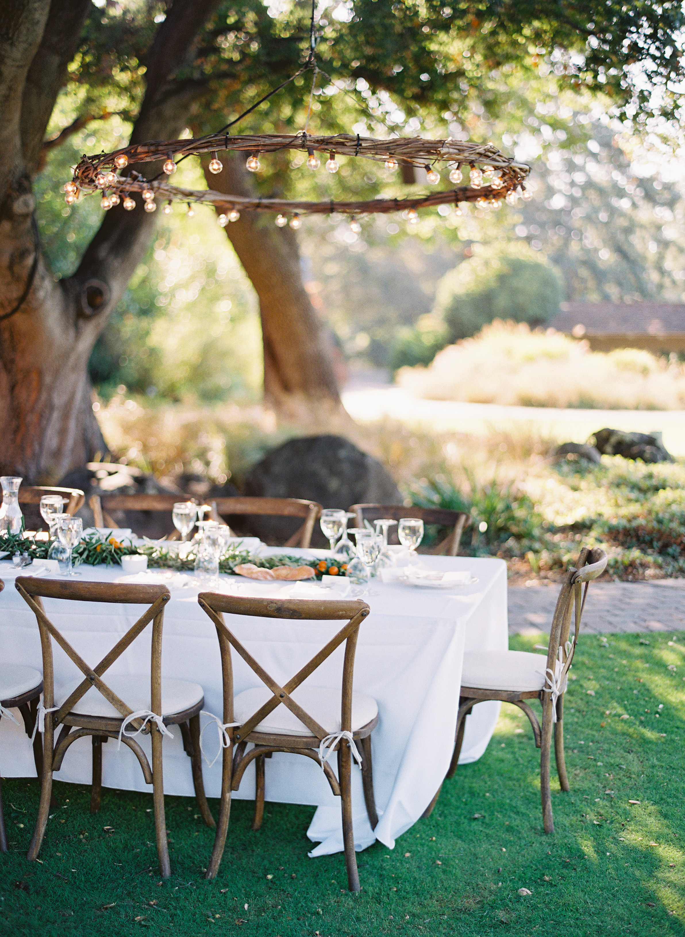 How to Make a Chandelier Out of Branches