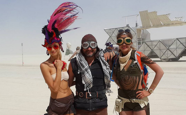 Burning Man style rules the desert