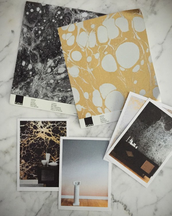 New at The Future Perfect: Calico wallpaper